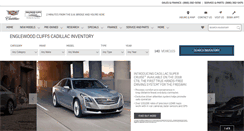 Desktop Screenshot of englewoodcliffscadillac.com